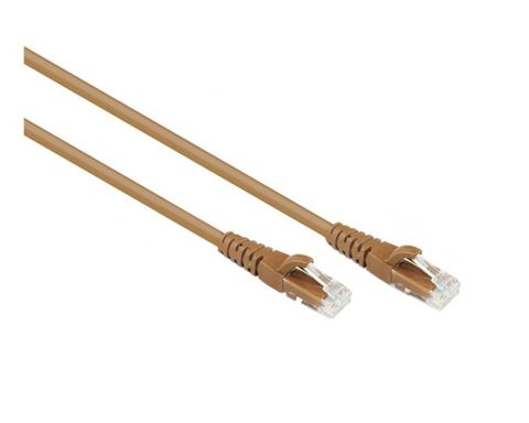 1.5m CAT6 Brown UTP Konix Ethernet Cable