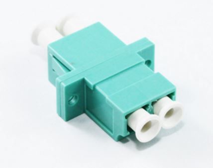 LC OM3 MM duplex through coupler