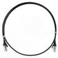 CAT6 Ultra-slim Konix BLACK