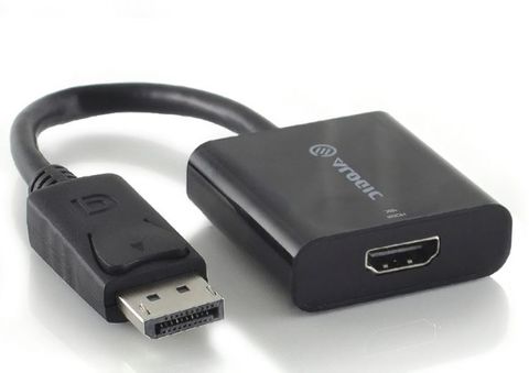 DisplayPort 1.4 to HDMI 2.0 Adapter - 4K 60Hz - ACTIVE - 20cm