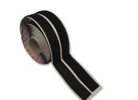 Velcro Stick On Hook and Loop black Adhesive Tape - 20mm x 5m
