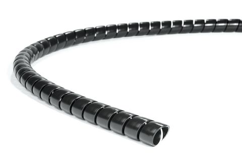 16mm OD x 16m Black cable spiral binding kit