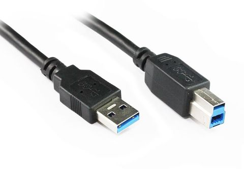 5m USB type A 3.0 to USB-B cable M-M Black