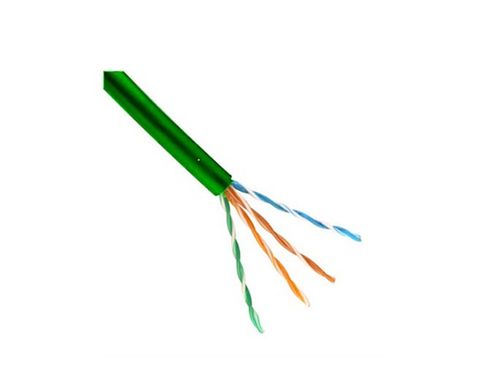 Cat6 green per mtr stranded LSZH UTP patch lead