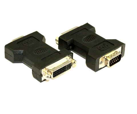 Premium VGA (M) to DVI (F) Adapter - Male to Female - Retail Blister Packaging