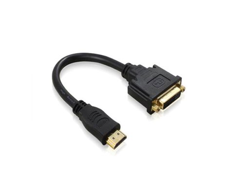 HDMI to DVI-D adapter M-F - 15cm