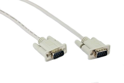 2M DB9M/DB9M Null Modem Cable