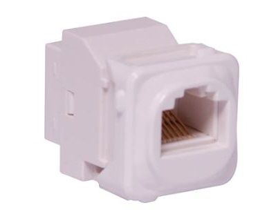 Cat6 through inline coupler mech Clipsal and keystone