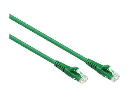 0.25m CAT6 Green UTP Konix Ethernet Cable