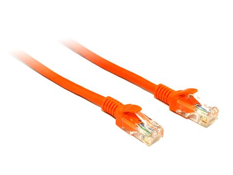 0.5M Orange CAT5E UTP Ethernet Cable