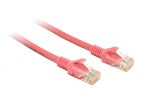 1M Pink CAT5E UTP Ethernet Cable