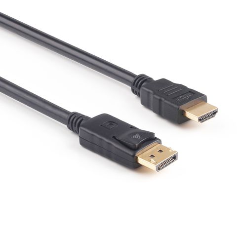 2M Displayport to HDMI Cable Supports 1080P@60Hz