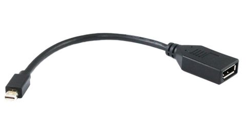 Konix 15cm Mini-DisplayPort to DisplayPort adapter V1.2  4K2K M-F