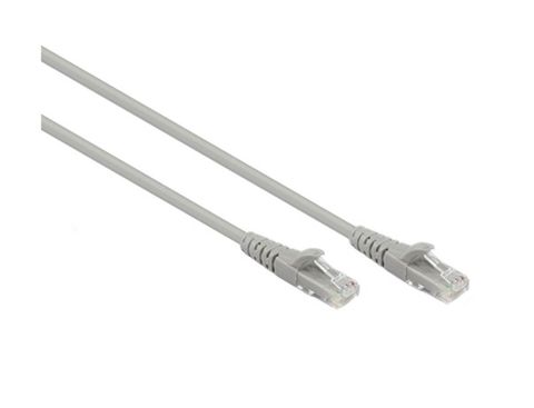 0.5m CAT6 Grey UTP Konix Ethernet Cable