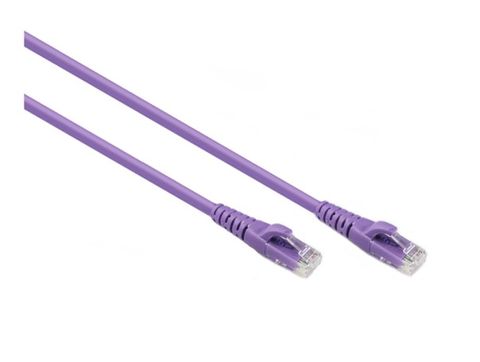 2m CAT6 Purple UTP Konix Ethernet Cable