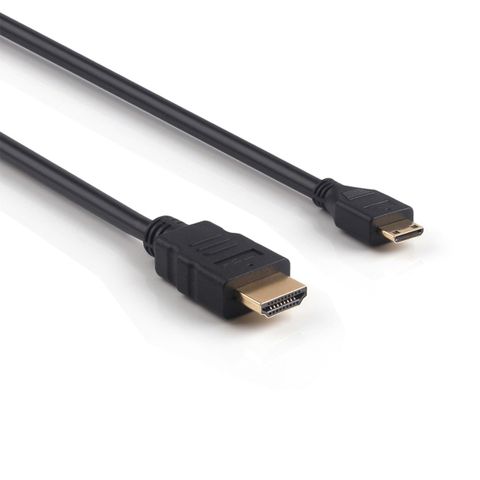 Mini HDMI to HDMI High Speed Cable V2: 4K - 2m