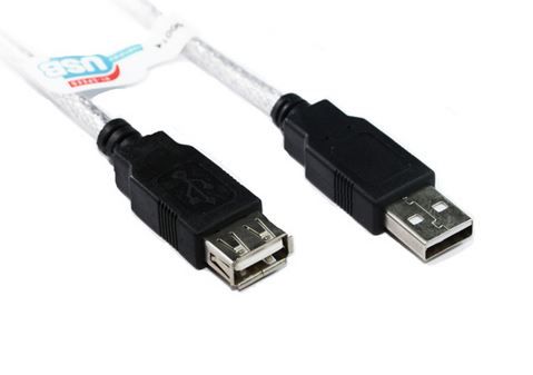 2m USB type A 2.0 to USB-A extension cable M-F