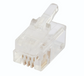 RJ11 6P4C Round stranded modular plug connector