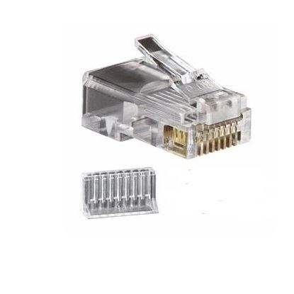RJ45 Cat6 Solid Stranded 2-Piece connector