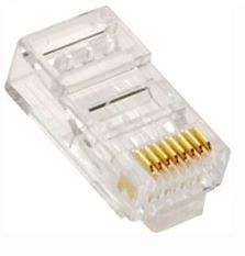 RJ45 Cat6 Solid 2-piece connector