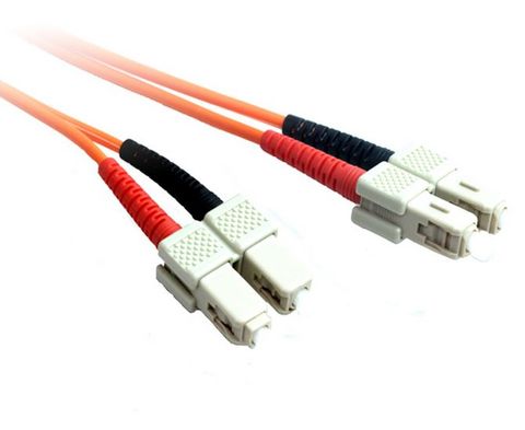 SC to SC OM1 Duplex Patch Lead 2 Metre