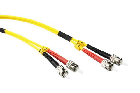 1M ST-ST OS1/OS2 9/125 Singlemode Duplex Fibre Patch Cable