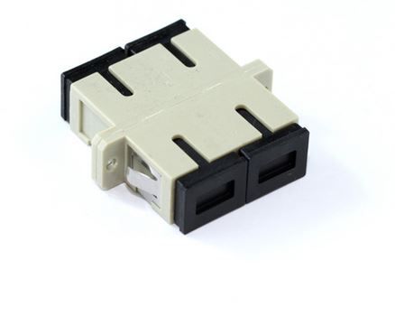 SC OM1 MM duplex through coupler