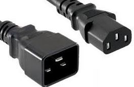 C13 - C20 IEC 10A Cables Blk