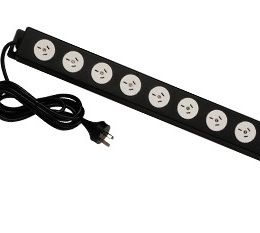 20-Port GPO vertical PDU rail to 10A mains