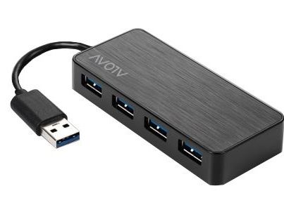 4-Port USB 3.0 Alogic ultra-slim Super Speed hub 5Gbps