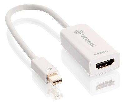 Mini DisplayPort to HDMI adapter Alogic white