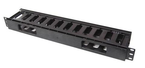1RU 12-Slot full plastic cable manager