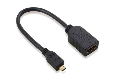 HDMI to Micro-HDMI adapter cable F-M - 15cm