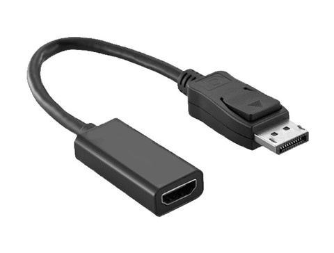 Konix 15CM Displayport To HDMI Adaptor