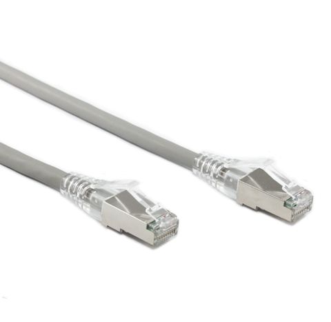 3m Cat6A grey Konix LSZH STP ethernet cable