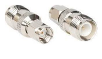 Plug adapter TNC-RP socket to SMA-RP plug