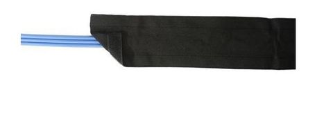 100mm Wide carpet cable protector hook & loop, per meter