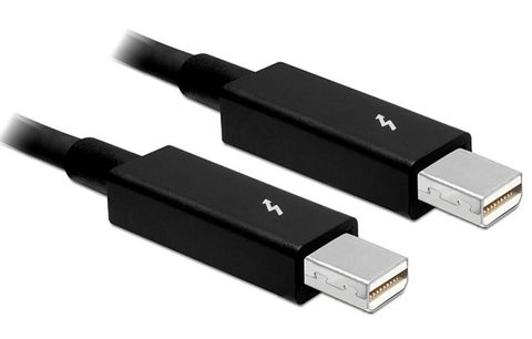 0.5m Thunderbolt cable Intel chipset black