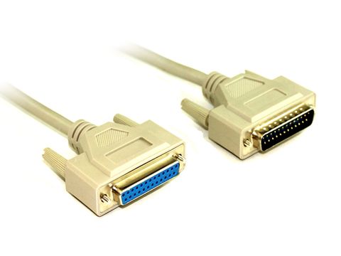 2m DB25 Extension cable M-F