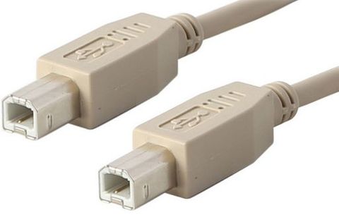 3m USB type B 2.0 to USB-B cable M-M