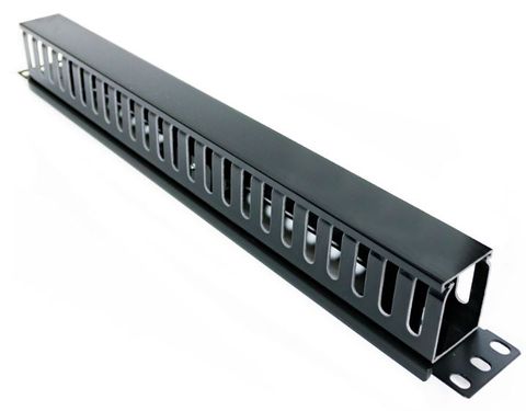 Serveredge 1RU Horizontal 24 SLOTS Plastic Cable Management Rail