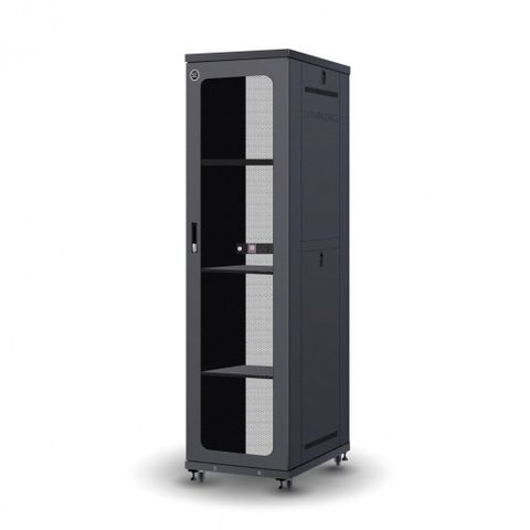 Serveredge 45RU Fully Assembled Free Standing Server Cabinet - 600W x 1200D