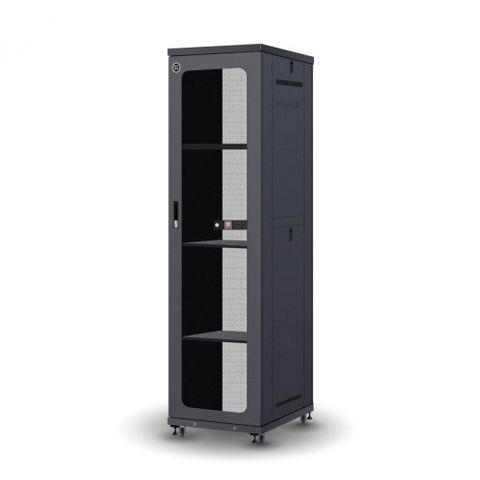 Serveredge 45RU Fully Assembled Free Standing Server Cabinet - 600W x 1000D