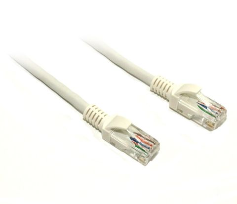 15M White CAT5E UTP Ethernet Cable
