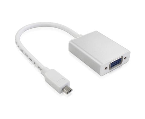 Micro-HDMI to VGA Konix Adapter M-F w/3.5mm audio - 15cm