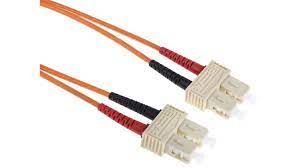 SC to SC OM1 Duplex Patch Lead 15 Metre