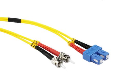 2M SC-ST OS1/OS2 9/125 Singlemode Duplex Fibre Patch Cable