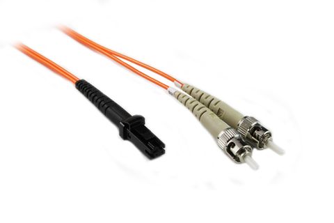 1M MTRJ-ST OM1 62.5/125 Multimode Duplex Fibre Patch Cable