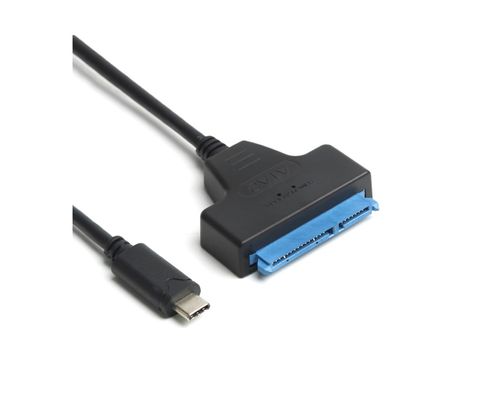 USB 3.1 Type-C Male to SATA 22Pin HDD Converter for 2.5 inch HDD/SSD with UASP