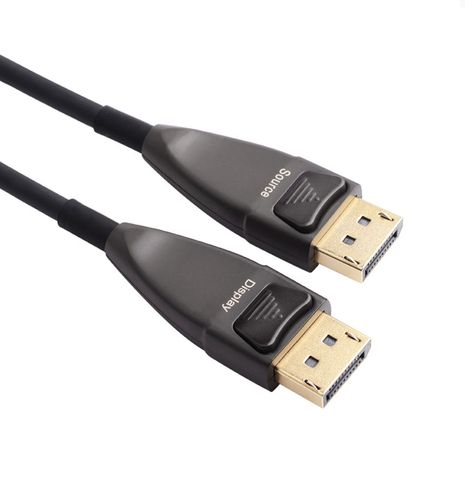 Konix 25M Displayport V1.4 AOC Fibre Cable Supports 8Kx4K